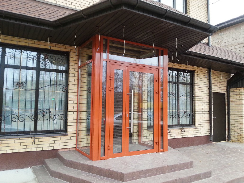 Алюминиевая дверь 1000×2300 мм. GFTD51205 Алюминиевая дверь 1000×2300 мм. GFTD51205