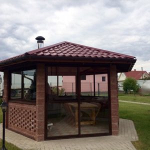 Холодная алюминиевая дверь для беседки Холодная алюминиевая дверь для беседки